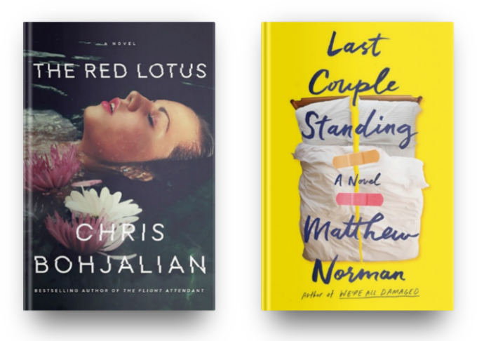 The Red Lotus by Chris Bohjalian and Last Couple Standing by Matthew Norman