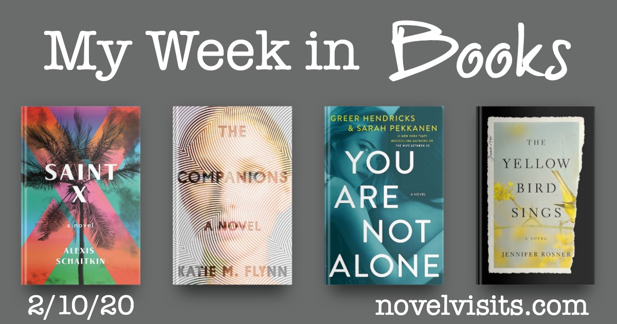 My Week in Books 2/10/20 | More - Novel Visits