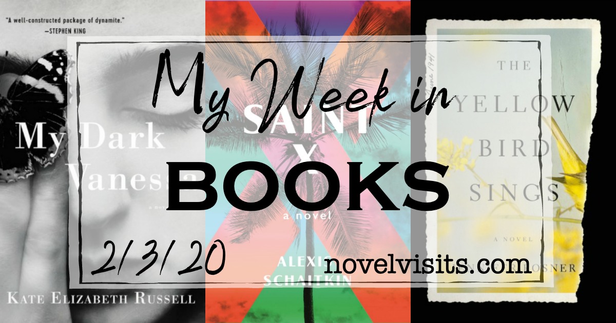 My Week in Books 2/3/20 | More - Novel Visits