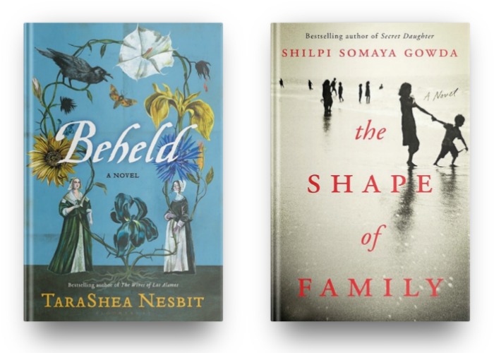 Beheld by TaraShea Nesbit and The Shape of a Family by Shilpi Somaya Gowda