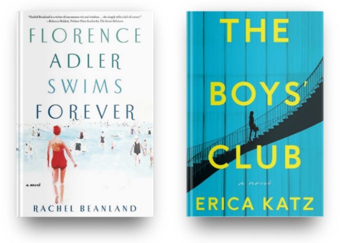  Florence Adler Swims Forever by Rachel Beanland and The Boys'Club by Erica Katz