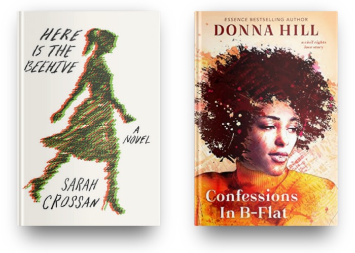 Here is the Beehive by Sarah Crossan and Confessions in B-Flat by Donna Hill