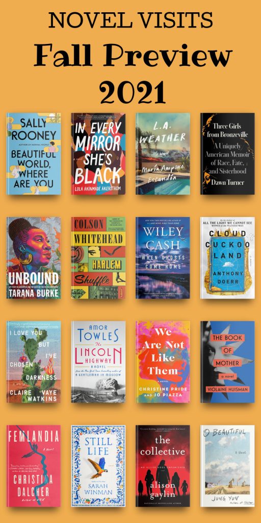 Novel Visits ~ Fall Preview 2021 - 16 Books to Read this Fall