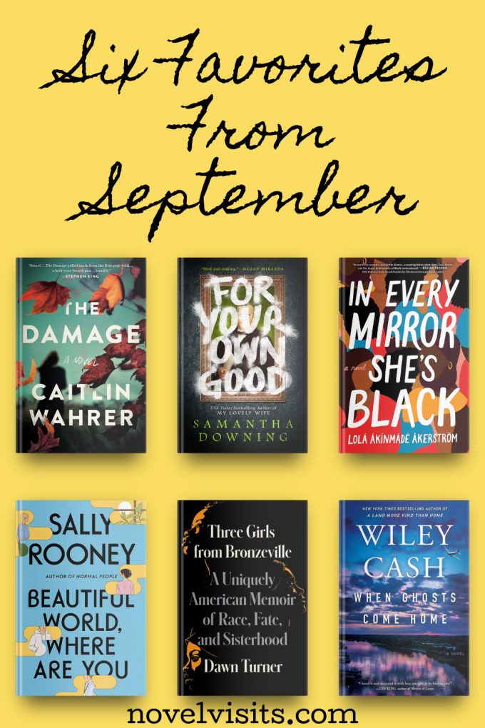 Novel Visits' Six Favorites From September