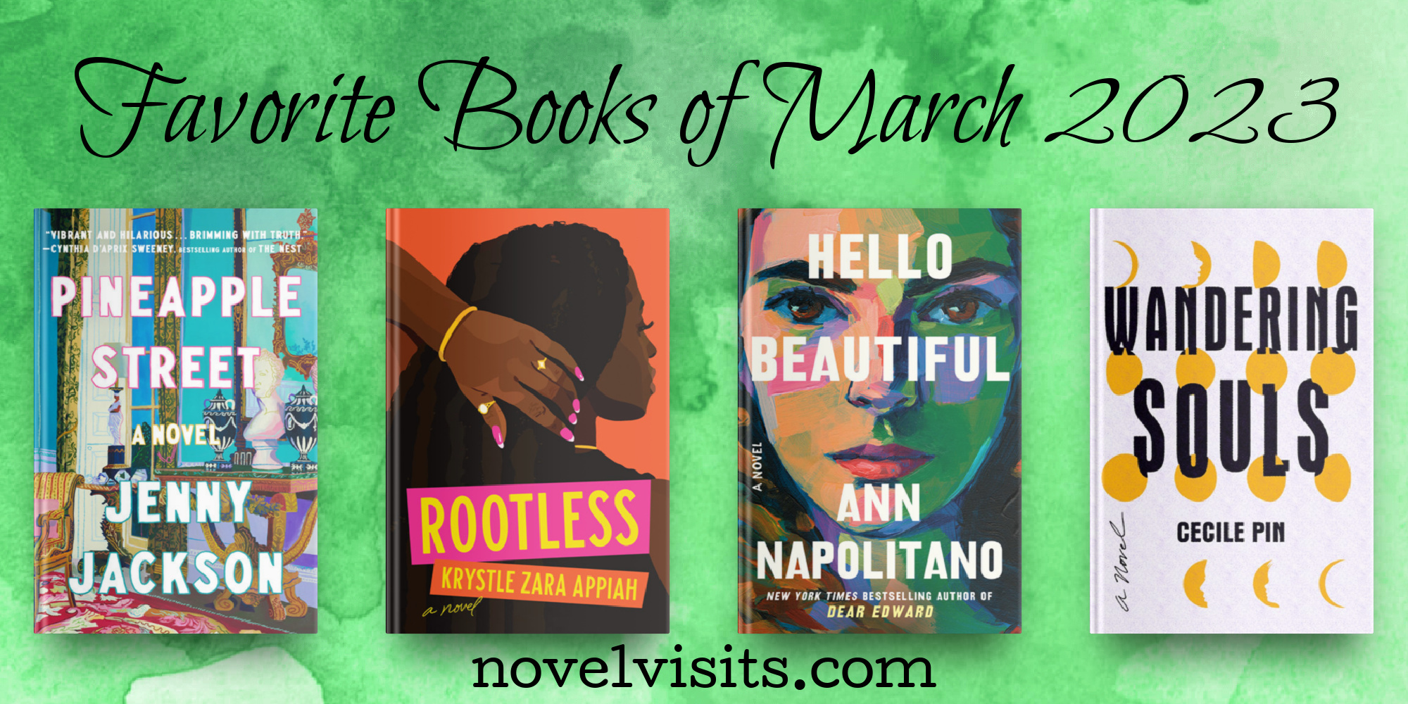 Favorite Books of March 2023 - Novel Visits