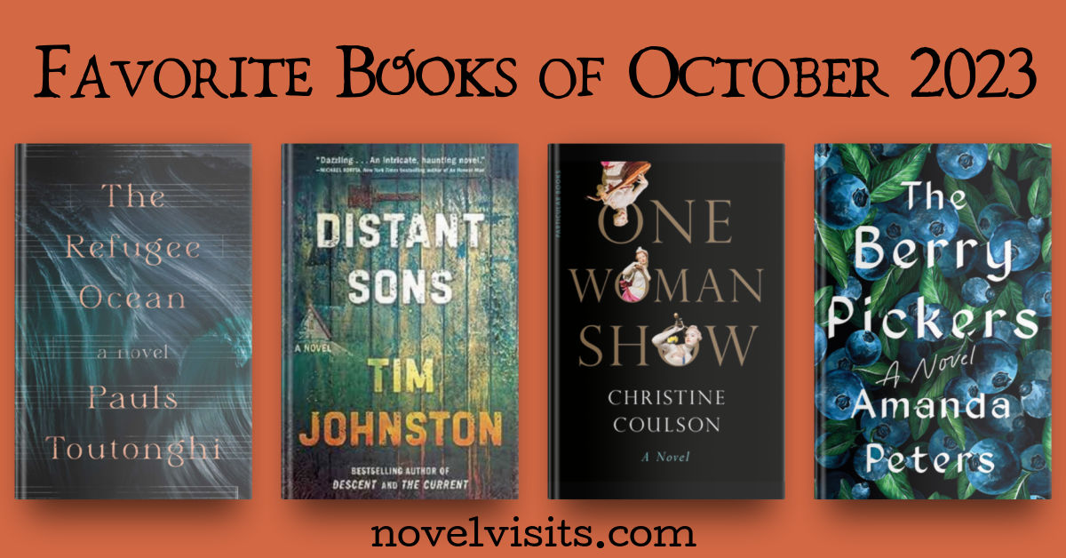 Four Favorite Books of October 2023 from novelvisits.com