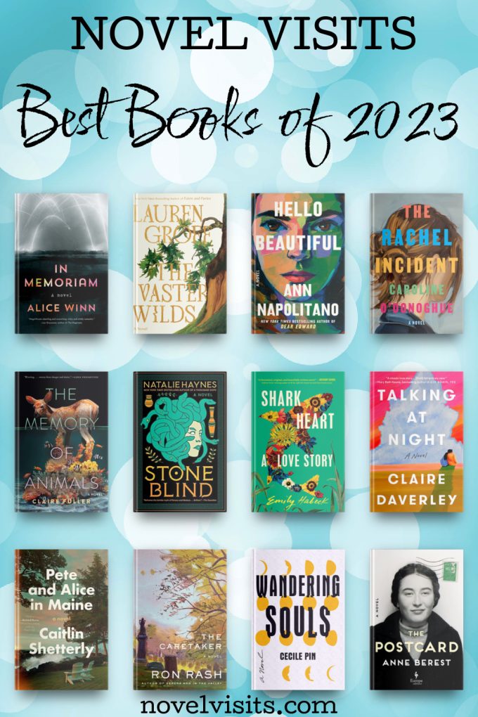 Collage of Best Books of 2023 from NovelVisits.com