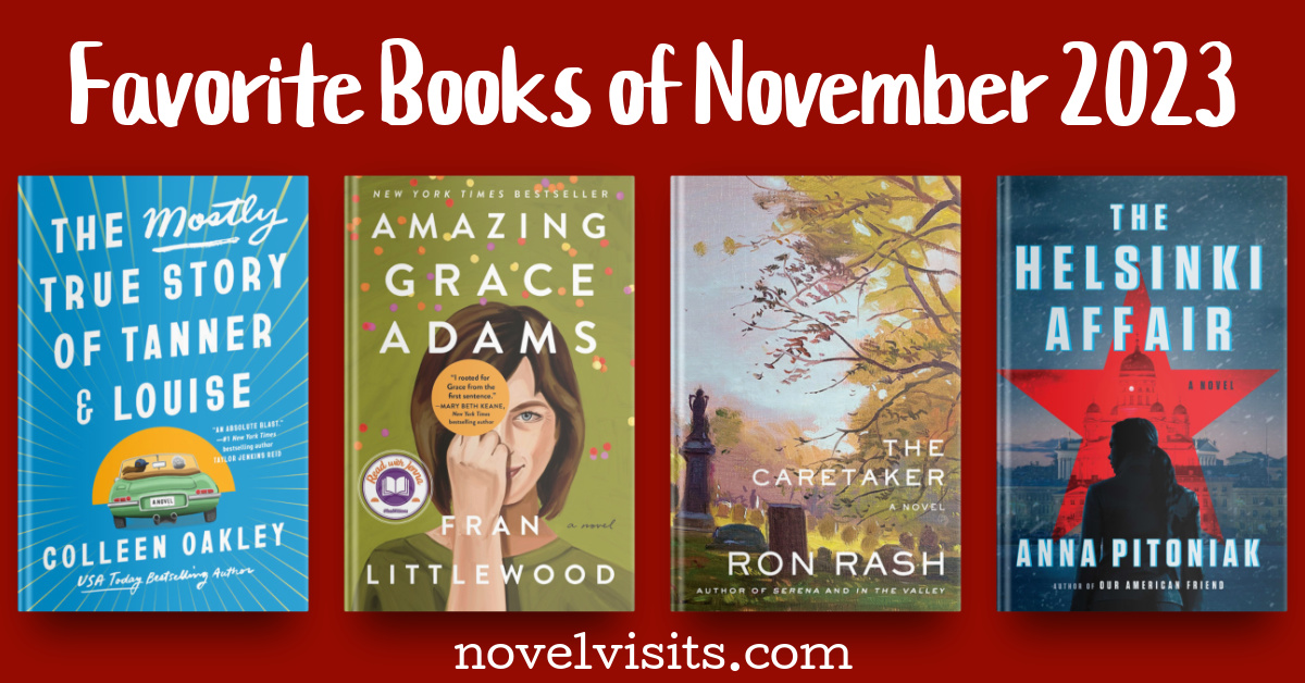 Favorite Books of November 2023 collage